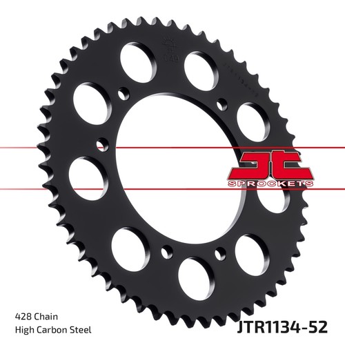 Sprocket rear 428 1pc - jt,