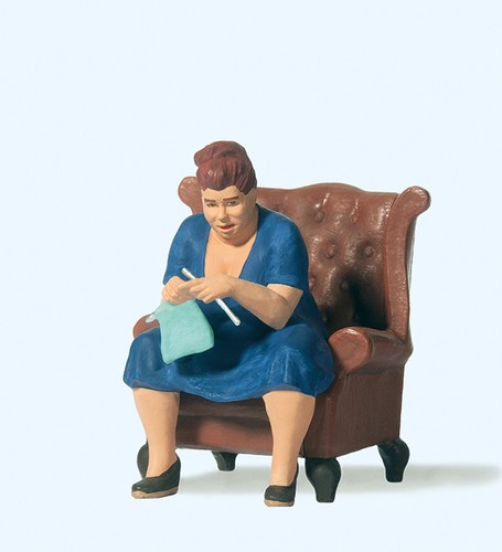 Preiser 45527 seated woman - preiser,