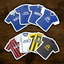 Everton stickers classic kits - stickers,