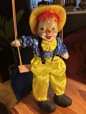 Vintage 1980s Swinging Clown
