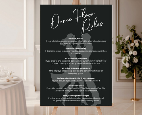 Dance floor rules wedding foam - floor,