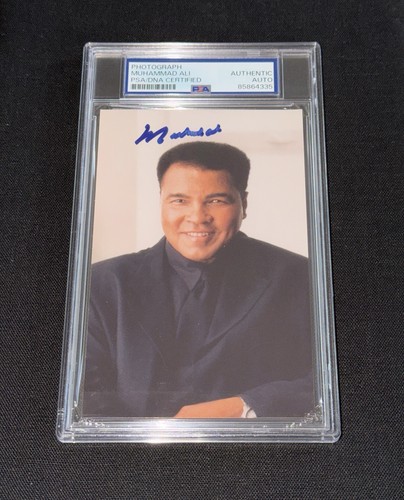 Muhammad ali signed - ali, 3.5x5.5