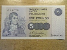 CLYDESDALE BANK 1976  £5