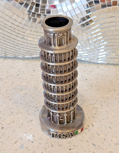 Leaning tower pisa - tower, silver