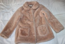 H&M girls faux fur coat - age