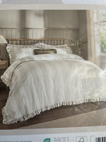 Wylder birdie stripe duvet - birdie,