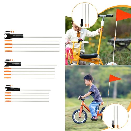 Kids bike flag pole kart - flag,