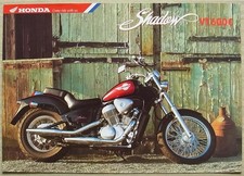 HONDA SHADOW VT600C MOTORCYCLE Sales Brochure Nov 1993 #HM1-BR9714/1193/HAK