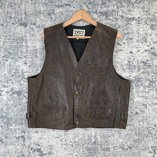 Vintage harley davidson vest - vintage, harley-davidson