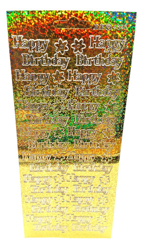 Peel off stickers - , 'happy