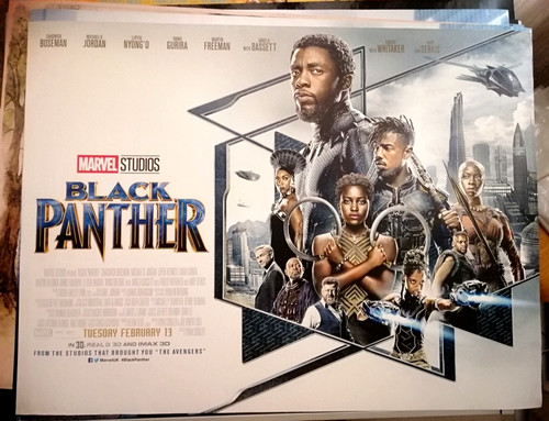 Black panther original quad - original,