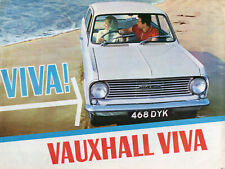Vauxhall Viva HA UK market full colour sales brochure 1963