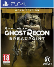 PS4 GHOST RECON BREAKPOINT GOLD EDITION USED GAME, FREE UK P&P, USED GAME