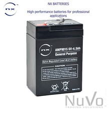 HKbil 3FM4.5 6V 4.5Ah Sealed Lead Acid Replacement NX-POWER Battery