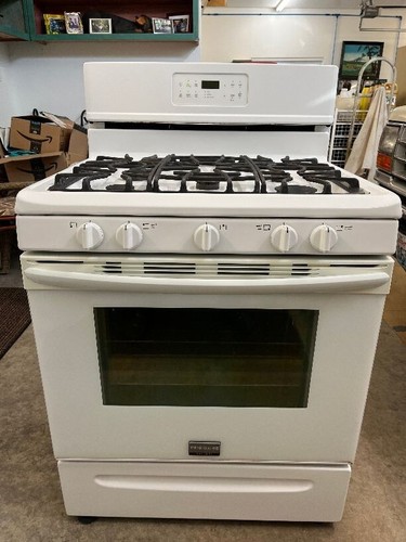 White frigidaire cooktop gas - white,