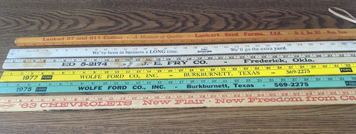 Vtg lot advertising - lot,
