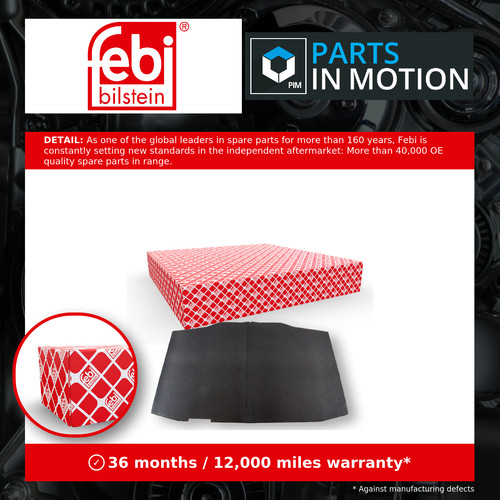 Bonnet sound proofing fits - bonnet,