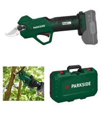 Parkside 20V Cordless Pruner - Bare Unit With Accessories & Case