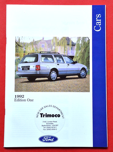 1992 ford cars brochure - 1992,