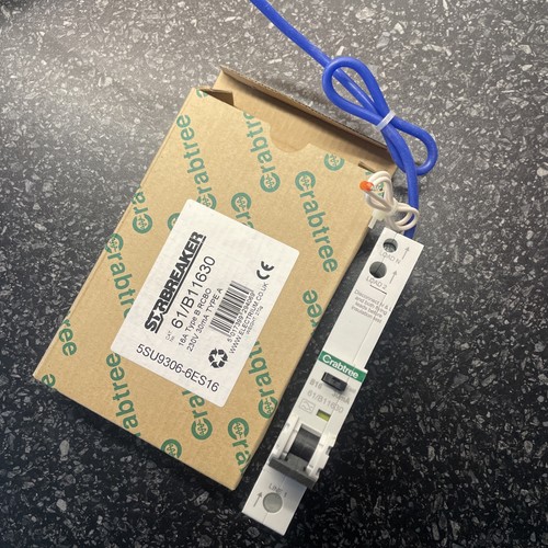 Crabtree starbreaker 16a - starbreaker, rcbo