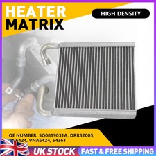 Heater Matrix fits VW GOLF Mk7, Mk7 GTI 2012 on Exchanger Interior 5Q0819031A Uk