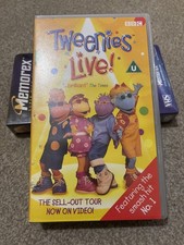 BBC Tweenies Live! (2001) VHS Kids' Video 90’s/00’s Retro children’s 