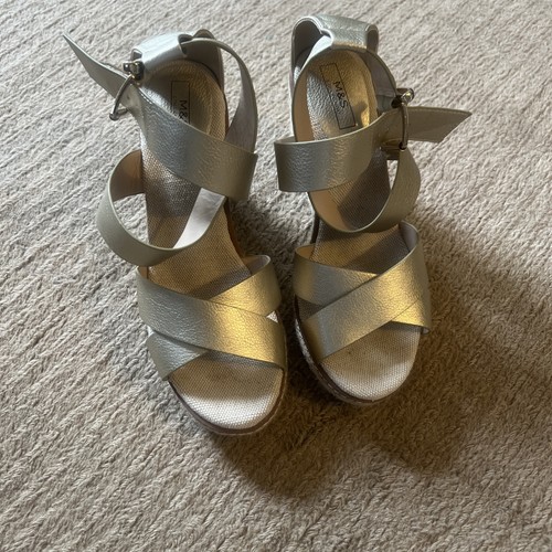 Marks and spencer gold wedge - gold,