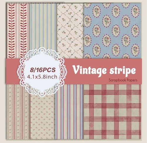 Sheet vintage stripe - 16,