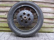 Sidecar Front Wheel WM2X16 Dunlop Flanged Aluminium Rim With Norton Hub Used