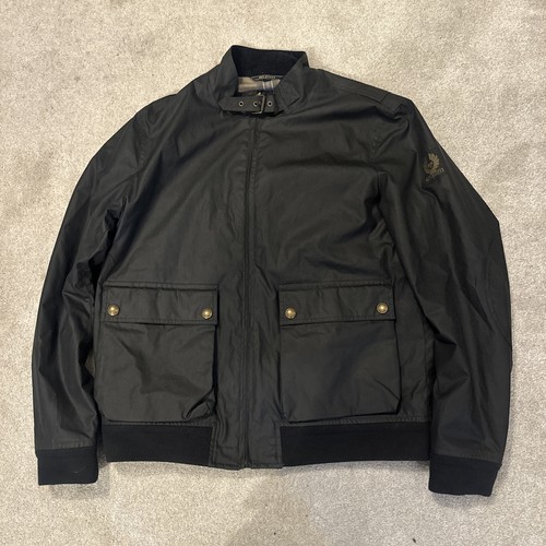 Belstaff scouter jacket black - belstaff,