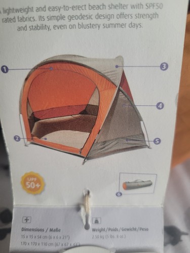 Family beach tent excellent - tent,