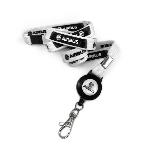 Airbus logo tubular lanyard - logo,