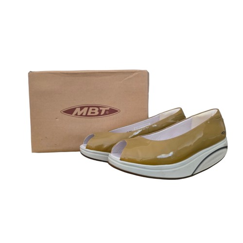 Mbt kianga tan peep toe - mbt,