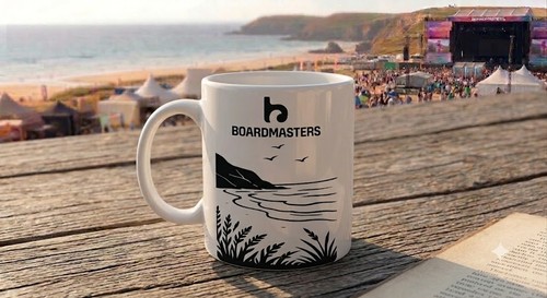 Boardmasters beach decal - beach,