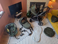 Egg2 Complete Baby Pushchair Pram Cot Bassinet Including Risers/ Tandem Kit