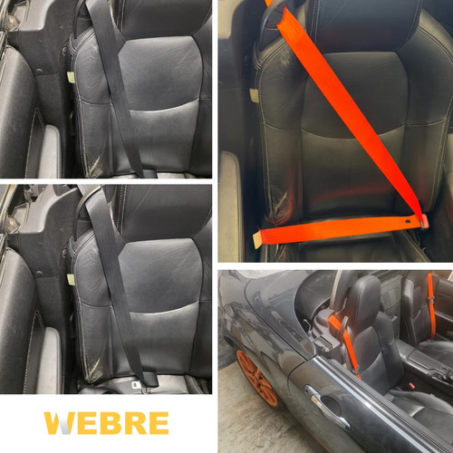 Campervan seat belt rewebbing - belt,