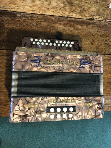 Hohner double ray - deluxe, black