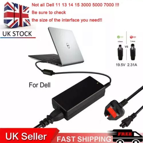 45w laptop charger - charger, dell