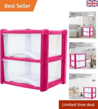 Versatile 2-Drawer Plastic