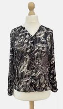 Patra Blouse Shirt Top Silk