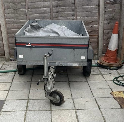 Single axle car trailer - trailer, very