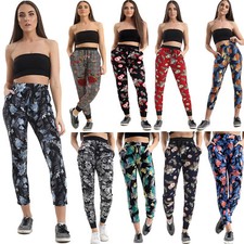 Womens Long Elasticated Plazzo