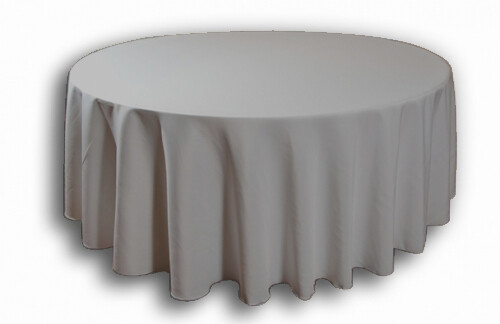 Grey silver plain round - ,
