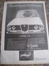 LANCIA 2000 SEDAN AND FULVIA
