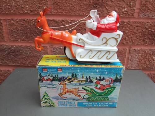 Santa claus sleigh - on,