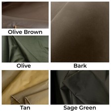 WAXED COTTON FABRIC Waterproof