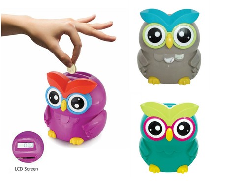 Owl smart piggy bank digital - smart,