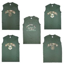 Army military style sleeveless - army,