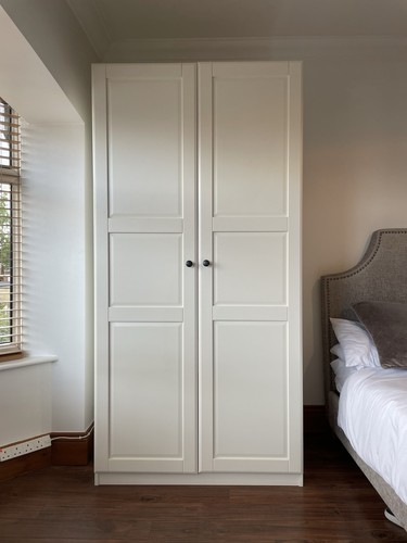 Ikea double wardrobe shelf - double,