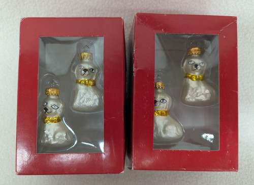 Vintage glass christmas - vintage,